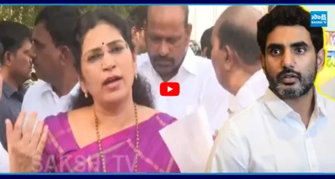 MLC Varudu Kalyani Demands Nara Lokesh Resign 1