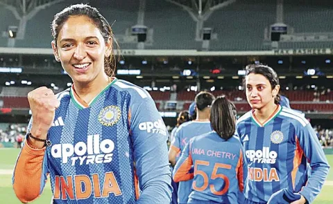 First T20 Between India And England Women's Team