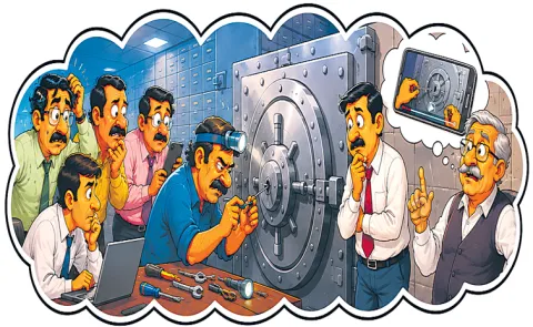 Betaal and Vikramarka talks on Bank Locker Opened story12