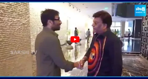 Sreenu Vaitla And Kona Venkat At Bandla Ganesh Daughter Engagement 1