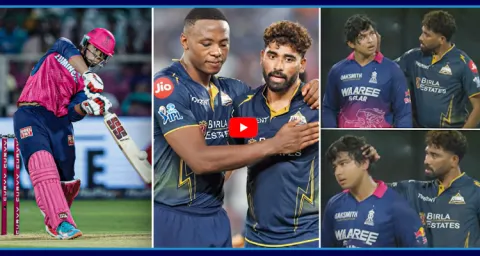 Mohammed Siraj Sportsmanship Goes Viral After Vaibhav Gets Hit By Rabada 1