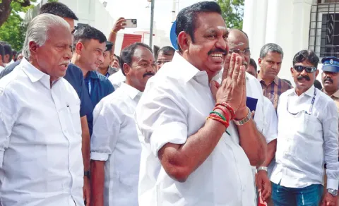 Palaniswami Moves House Amidst AIADMK's Political Shifts