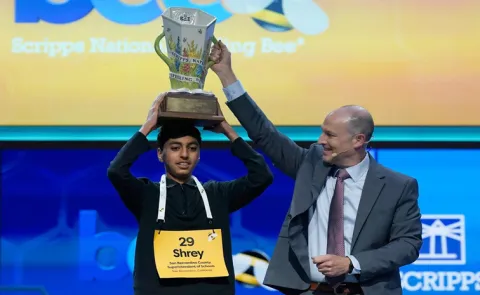 Indian-Origin Shrey Parikh Is New US Spelling Bee Champion