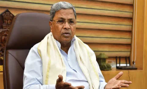 MLAs Siddaramaiah Residence in Bengaluru on Saturday