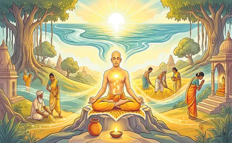 Spiritual connection means attachment with the soul following the path of Truth