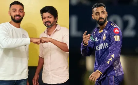 KKR-Varun Chakravarthy-Special Message-Vijay TVK Win-Tamil nadu5