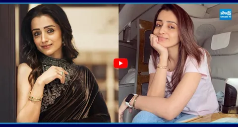 Trisha at TVK Vijay House Exclusive Visuals  1