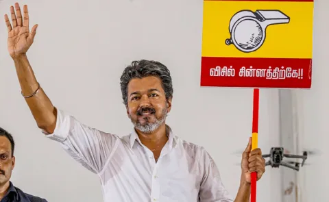 Vijay leads in Perambur, trails in Trichy East