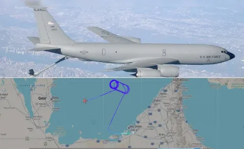 US Flying Gas Station Goes Missing Over Qatar
