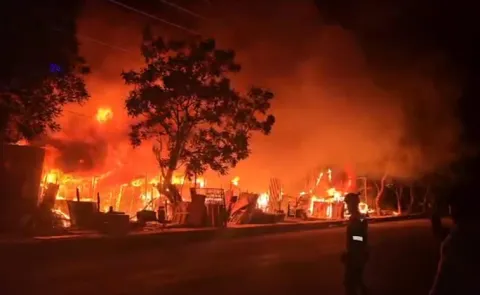 Major Fire Accident In Bachupally, Hyderabad