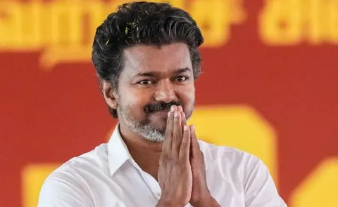 Vijay Writes Governor Letter Seeking Invite to Form Govt