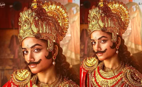 Bhagyashri Borse Birthday Lenin Movie Look