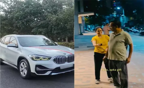 Techie Surprises Parents With A BMW Goes Viral