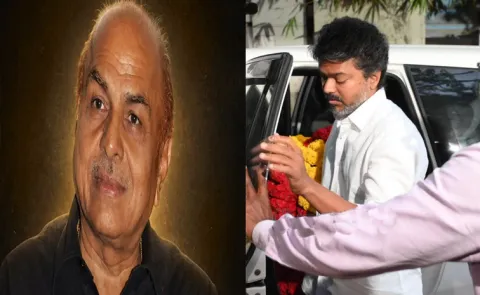 Hero Vijay Condolences To RB Choudary Demise At Chennai