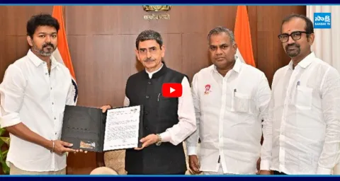 TVK Meets with Governor Over Tamil Nadu government formation