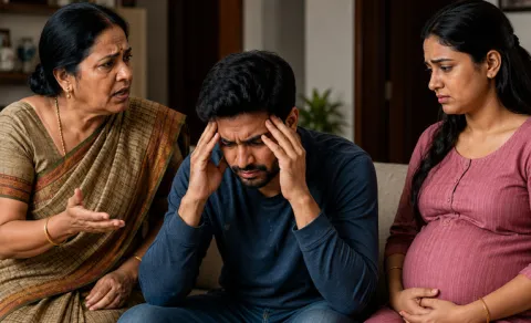 Love Marriage Turns Stressful Amid Family Conflicts