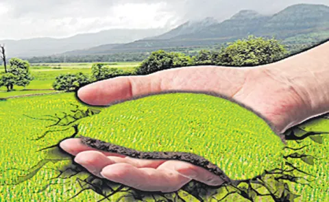 Chandrababu govt exploiting land under tourism development