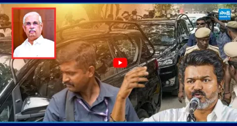 Tamil Nadu Governor Asks DGP Why Given Convoy to Vijay 1