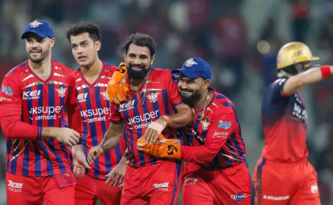 IPL 2026: Lucknow Super Giats Beat Royal Challengers Bangalore By 9 Runs1