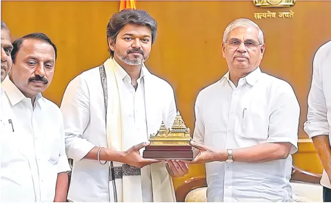 Tmilnadu Governor withholds invite as Vijay struggles for majority