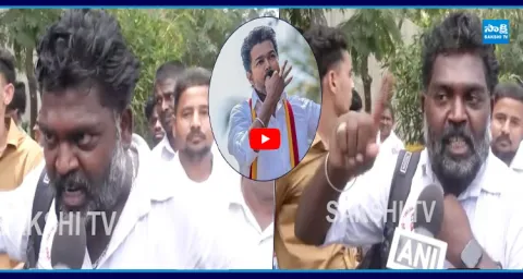 Vijay Thalapathy Fan Powerful Dialogue At TVK Office  1