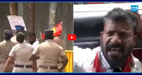 High Tension In Tamilnadu Lok Bhavan 1