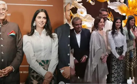 India Shines Venice Biennale 2026 isha ambani speech