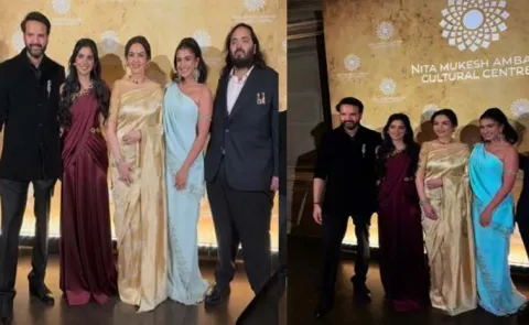 Ambani family highlighted Indian art through fashion in Venice.