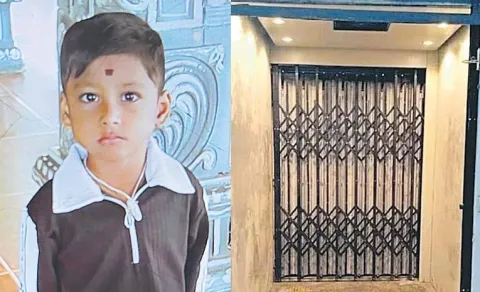 Lift Accident in hyderabad