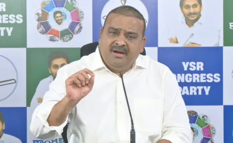 YSRCP Leader Kaile Anilkumar Slams Chandrababu Naidu