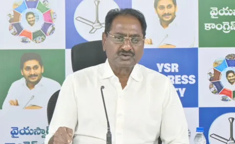 YSRCP Legal Cell Secretary Ponnavolu Slams Chandrababu Over Jungle Raj