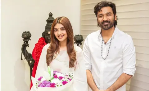 D55: A Massive Temple Set Ready For Dhansuh New Film