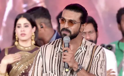 Ram Charan Peddi: I will anything for my fans at Vijayawada