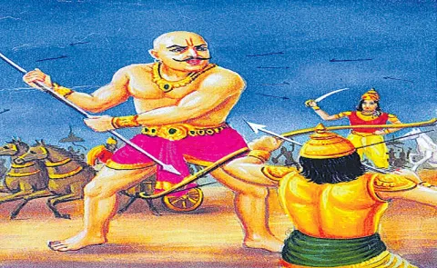 Ghatotkacha is a central and tragic figure in the epic Mahabharata