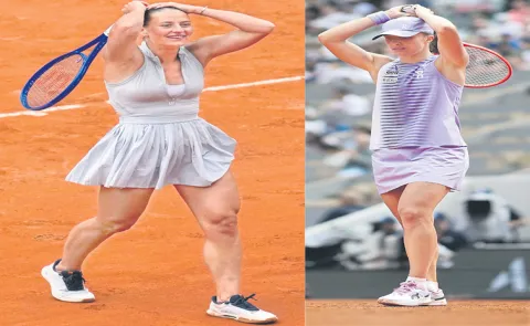 Marta Kostyuk stuns Iga Swiatek in French Open 2026