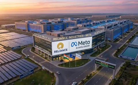 Meta Reliance to Build India First AI Powered Mega Data Center Jamnagar