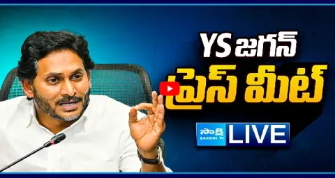 Watch Live YS Jagan Mohan Reddy Press Meet In Tadepalli Andhra Pradesh 1