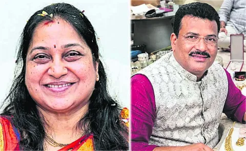 Mohan Naik and Devikarani arrested by ACB officials on corruption 