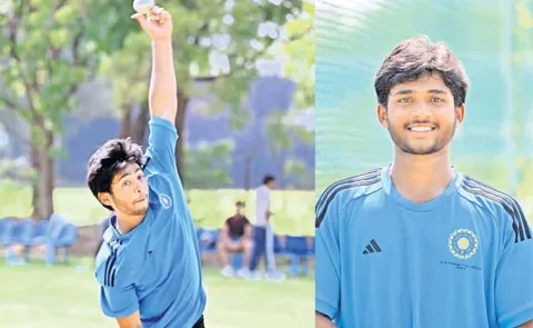 Telangana Player Yashveer Goud Selected For The India Under-19 Cricket Team