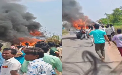 Tdp Goons Attack Ysrcp Supporters In Kurnool District