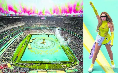 The FIFA World Cup football tournament begins