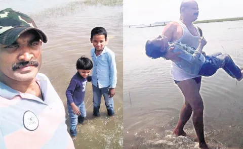 Incident At Nizamsagar Project: Father And Children Commit Suicide