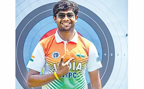 Dheeraj in the semifinals of the World Cup Archery Stage 3 tournament