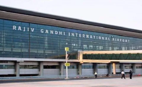 Bomb on a flight bound for Shamshabad threat