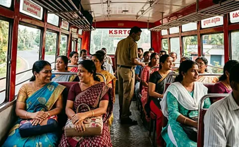 Kerala to launch free bus travel for women on june 15