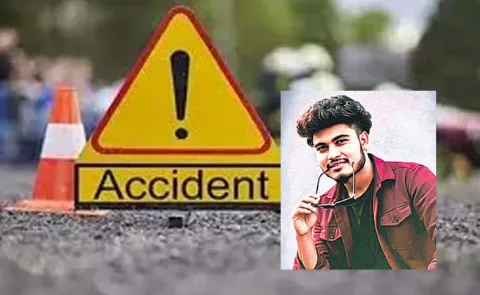 Youth Killed After Being Hit By A Tipper Truck Warangal Road Accident