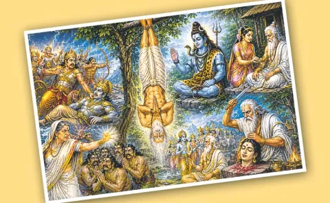 The Story Written By Sankhyayana Regarding Shukracharya's Curse