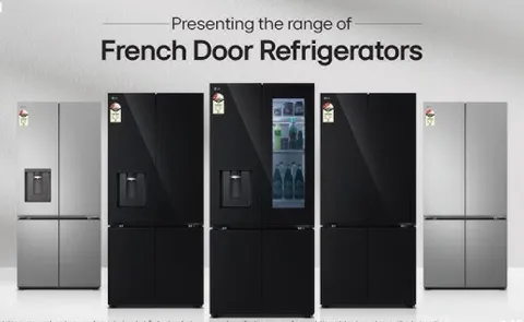LG French Door Refrigerator India launch Auto Ice Maker InstaView price features