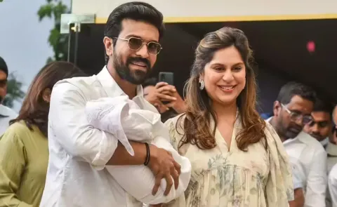 Upasana Shares Children Latest Pic On Wedding Anniversary
