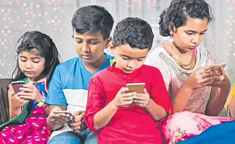 Children teaching their parents shopping lessons